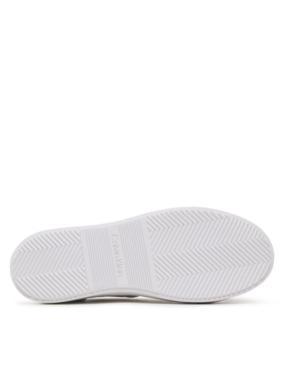 Calvin Klein Tornacipő Calvin Klein Low Top Lace Up Lth HM0HM01045 Fehér