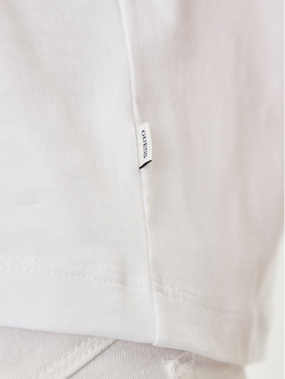 Guess Jeans Guess Jeans Футболка W4YI05 K8HM0 Білий Regular Fit