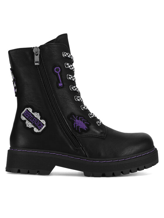 BEETLEJUICE Botines planos BEETLEJUICE CS-AW24-315WBBJ Negro