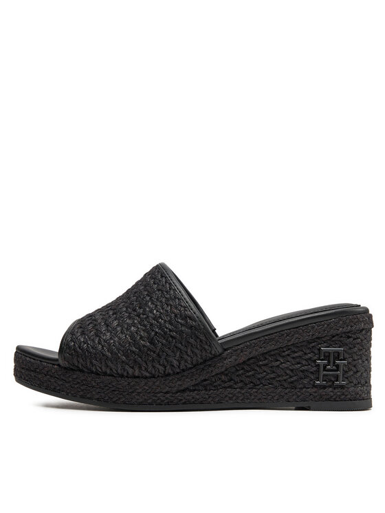 Tommy Hilfiger Espadrile Tommy Hilfiger FW0FW07927 Negru