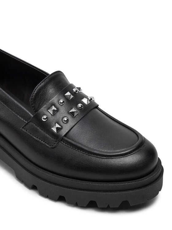 TWINSET Chunky loafers TWINSET Mocassino 242GCJ024 Nero