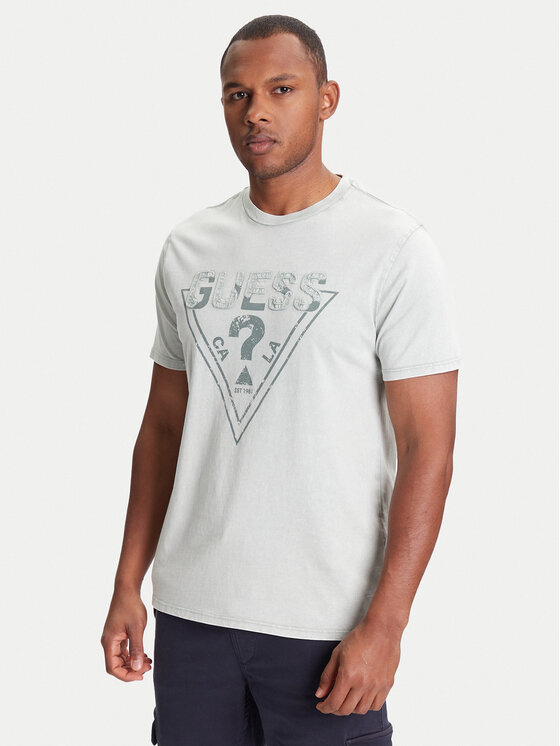 Guess Guess Футболка M5YI42 KBW41 Зелений Regular Fit