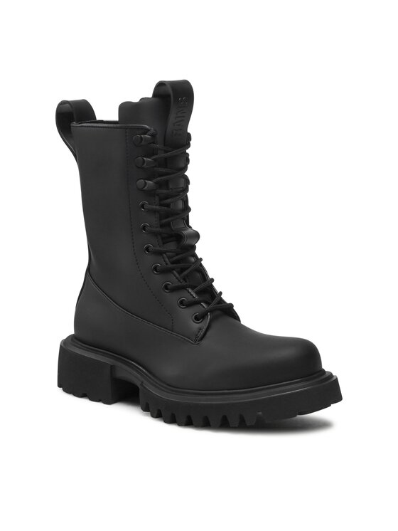 Rains Черевики туристичні Rains Show Combat Boot 22600 Чорний