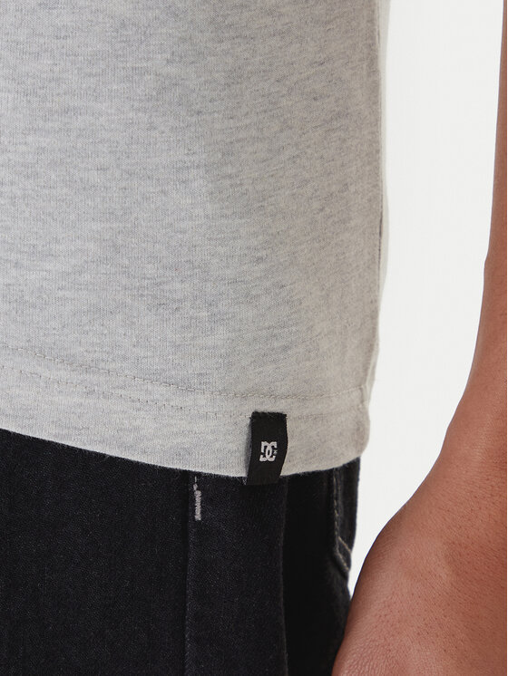 DC Shoes DC Shoes T-Shirt Star ADYZT05373 Γκρι Regular Fit