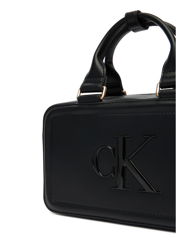 Calvin Klein Kabelka Calvin Klein Bold Ck Bauletto Crossbody LV04F3411G Černá