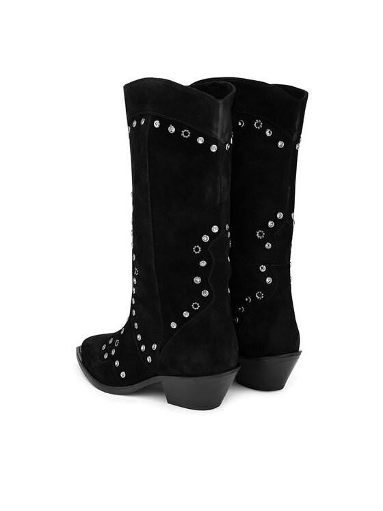 Eva Minge Čižmy Eva Minge ASPENDOS-795-24 Čierna