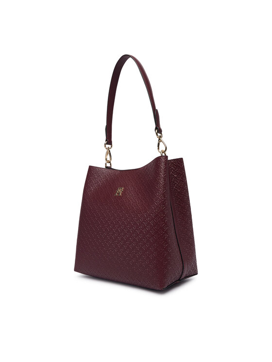Tommy Hilfiger Rankinė Tommy Hilfiger Th Icon Shoulder Bag Mono AW0AW19000 Vyšninė