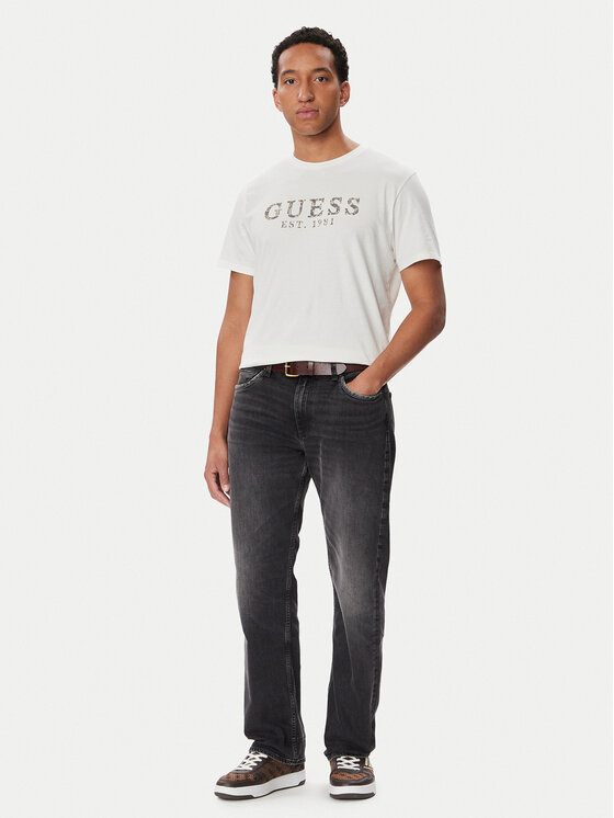 Guess Guess Camiseta M6BI73 K6674 Crema Regular Fit