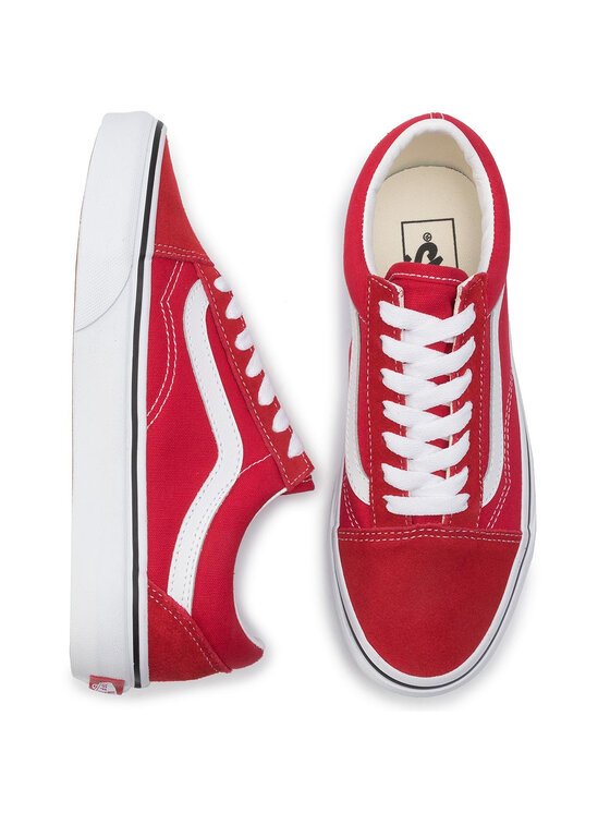 Vans Tenisówki Vans Old Skool VN0A4BV5JV61 Czerwony