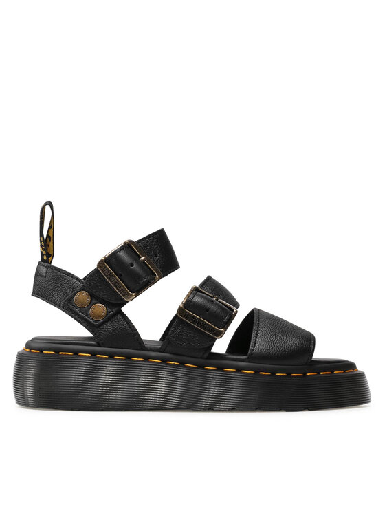Dr. Martens Босоніжки Dr. Martens Gryphon Quad 25720001 Чорний
