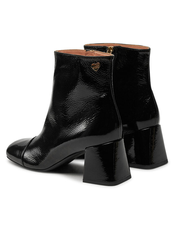 LOVE MOSCHINO Členková obuv LOVE MOSCHINO JA21117G0LII0000 Čierna