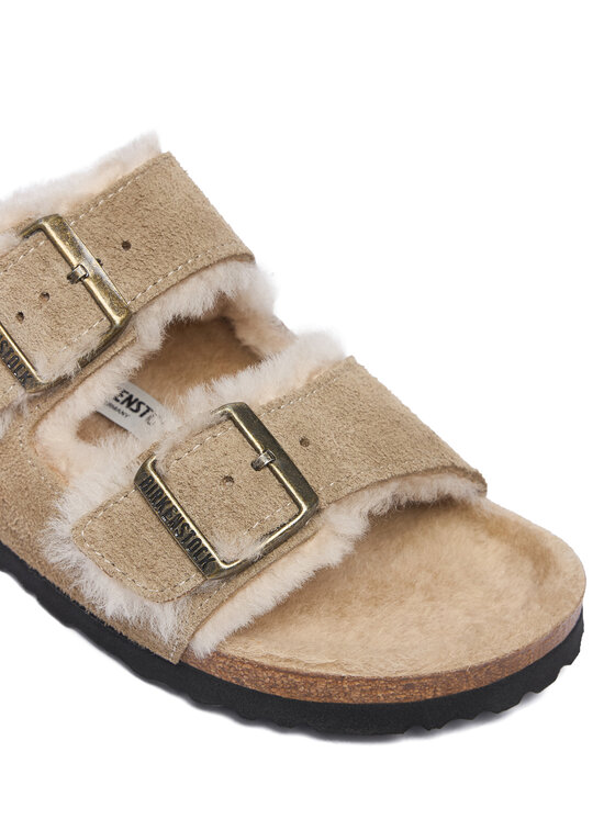 Birkenstock Шльопанці Birkenstock Arizona Shearling 1028293 Бежевий