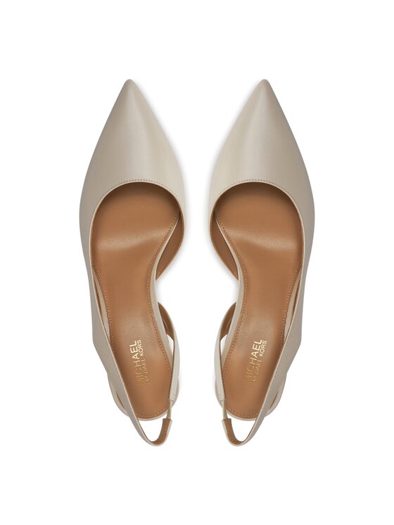 MICHAEL Michael Kors Туфлі на шпильці MICHAEL Michael Kors Alina Flex Sling Pump 40R4HNMP1L Écru
