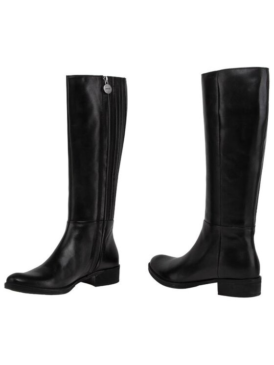 Geox Stivali al ginocchio Geox D Mendi ST P D3490P 00043 C9999 Nero