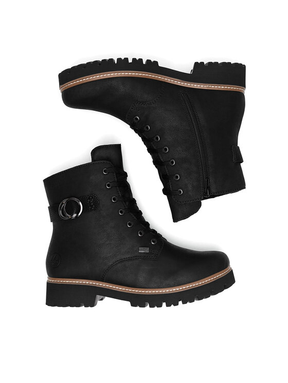 Rieker Botines planos Rieker Z5723-00 Negro