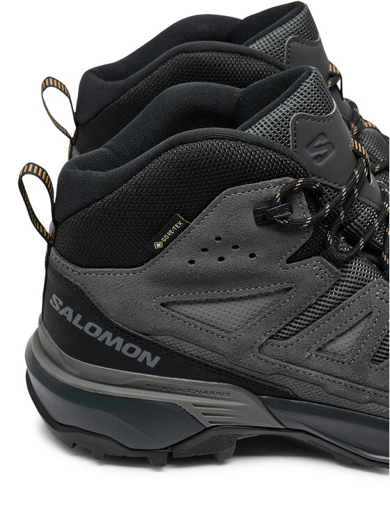 Salomon Трекінгові черевики Salomon X Ultra 360 Leather Mid Gore-Tex L47570800 Чорний
