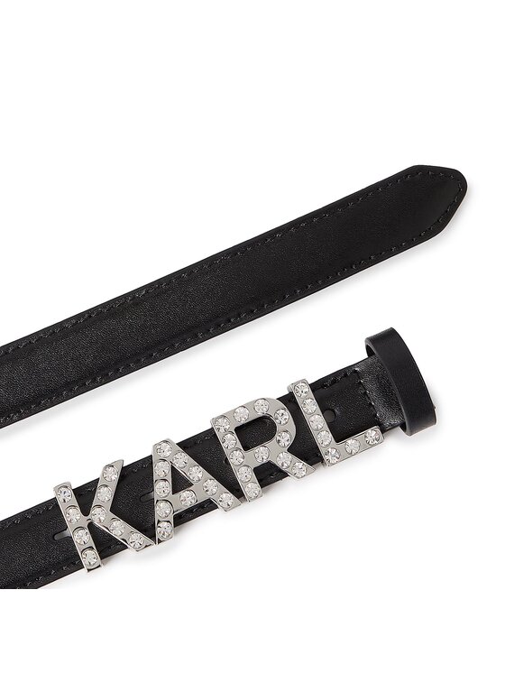 KARL LAGERFELD Cintura da donna KARL LAGERFELD 230W3104 Nero