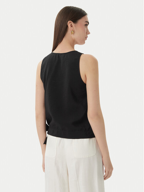Marella Marella Top Umico 2613161024 Negro Regular Fit