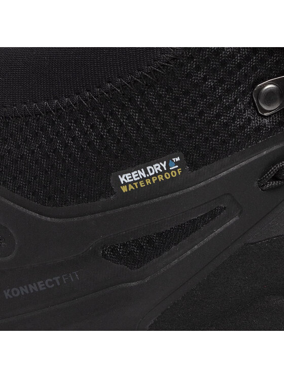 Keen Botas de trekking Keen Explore Mid Wp 1021602 Negro