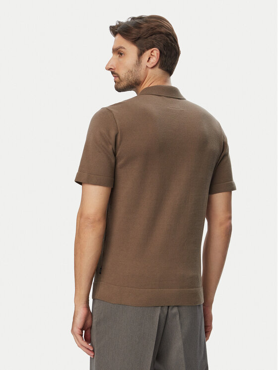 Jack & Jones Jack & Jones Polo Milano 12304870 Marrón claro Regular Fit