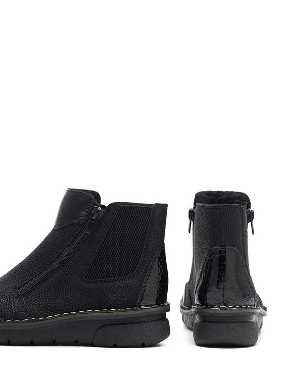 Rieker Botine Rieker 73355-00 Negru