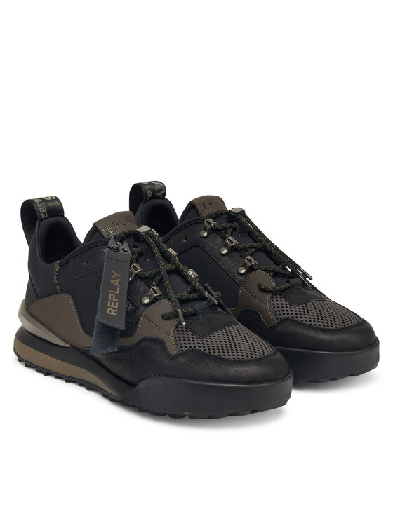 REPLAY Sneakersy REPLAY Field M 2.0 GMS8L .000.C0018L Čierna