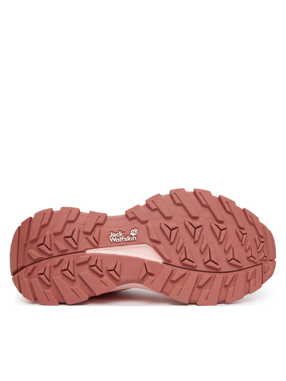 Jack Wolfskin Трекінгові черевики Jack Wolfskin Wild Hike Low A65582 Рожевий