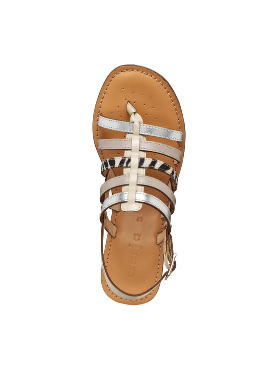 Geox Sandale Geox D Maddalusiac D65YMB 0N6QS C5Y1S Šarena
