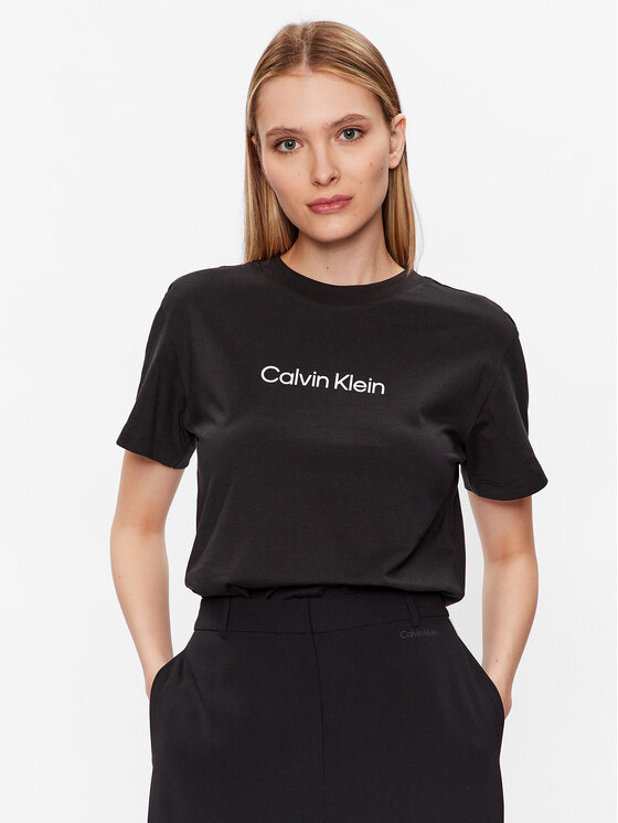 Calvin Klein Calvin Klein T-Shirt Hero Logo K20K205448 Schwarz Regular Fit