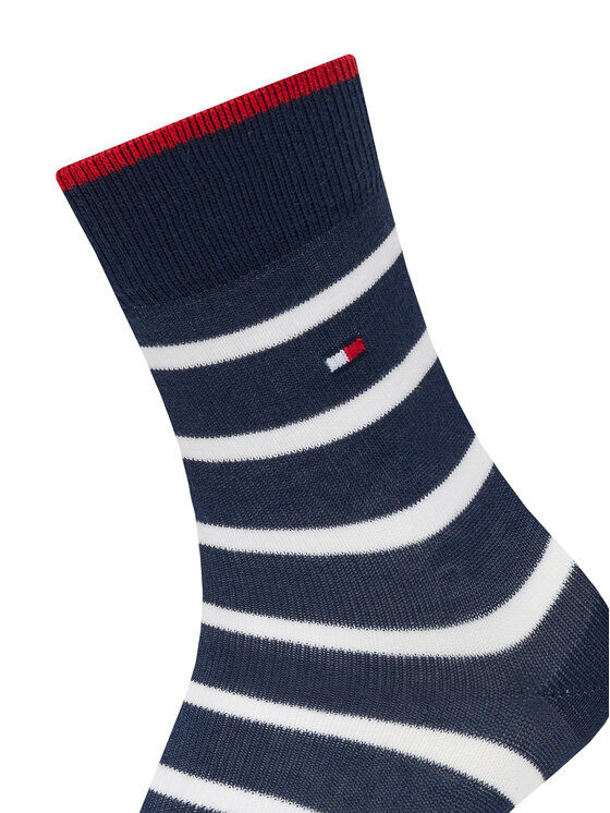 Tommy Hilfiger Dlouhé ponožky Tommy Hilfiger 701229939 Tmavomodrá