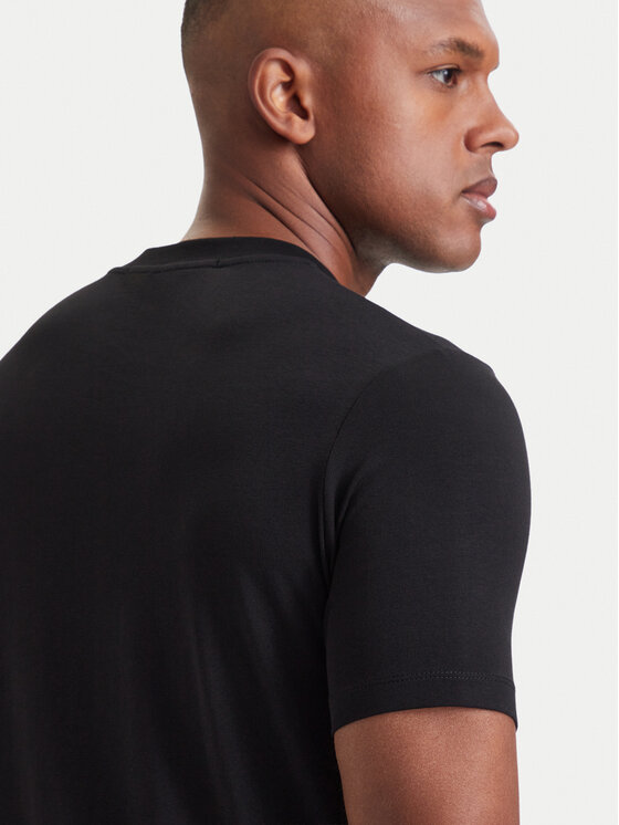 KARL LAGERFELD KARL LAGERFELD Camiseta 755030 564235 Negro Regular Fit
