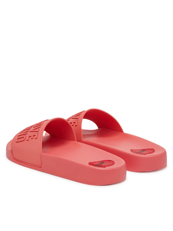 LOVE MOSCHINO Шльопанці LOVE MOSCHINO JA28052G0MI15502 Кораловий