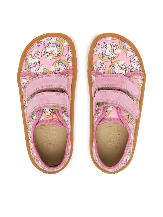 Froddo Тапочки Froddo Barefoot Canvas G1700440-12 S Рожевий