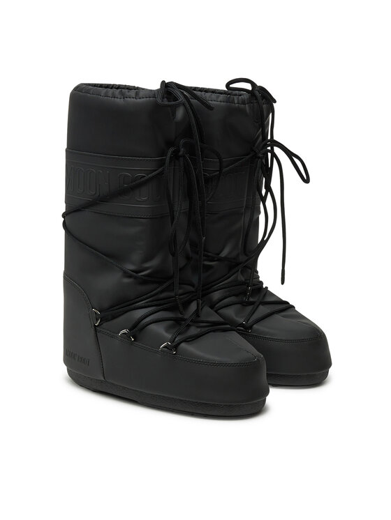 Moon Boot Cizme de zăpadă Moon Boot Mb Icon Rubber 80D1402760 Negru