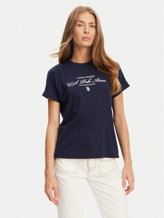 U.S. Polo Assn. U.S. Polo Assn. Футболка WUP1363 Cиній Regular Fit