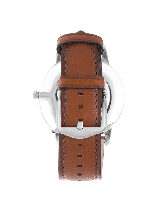 Fossil Часовник Fossil The Minimalist 3H FS5304 Кафяв