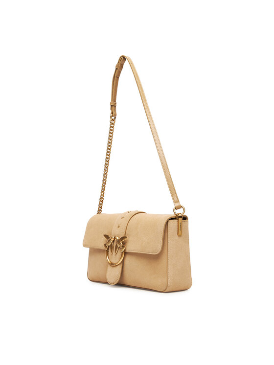 PINKO Torebka PINKO Love One Classic Slouchy Fl PE 25 PLTT 104524 A2CC Beżowy