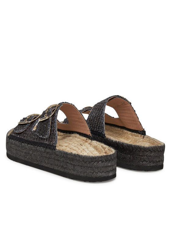 LOVE MOSCHINO Espadryle LOVE MOSCHINO JA28393G0MJQ0000 Szary