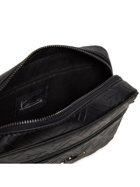 Karl Kani Ročna torba Karl Kani Signature Emboss Messenger Bag 4052045 Črna