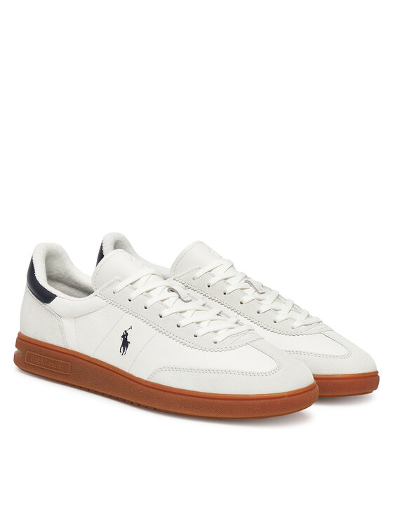 Polo Ralph Lauren Sneakersy Polo Ralph Lauren Bedford 809973701005 Écru