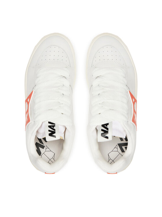 Naked Wolfe Sneakersy Naked Wolfe Kosa Biela