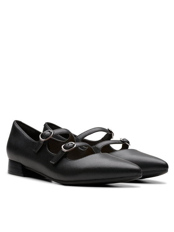 Clarks Nizki čevlji Clarks Natalyn Lane 26181929 Črna