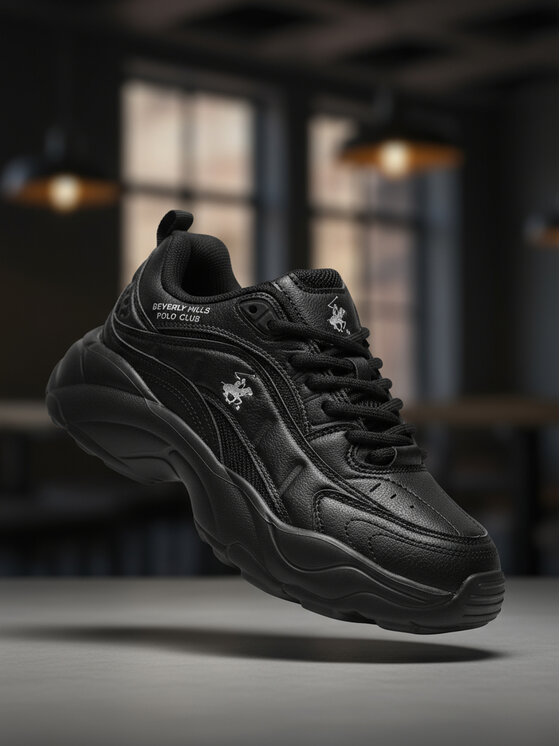 Beverly Hills Polo Club Sneakersy Beverly Hills Polo Club CEO-V12-1099 Černá