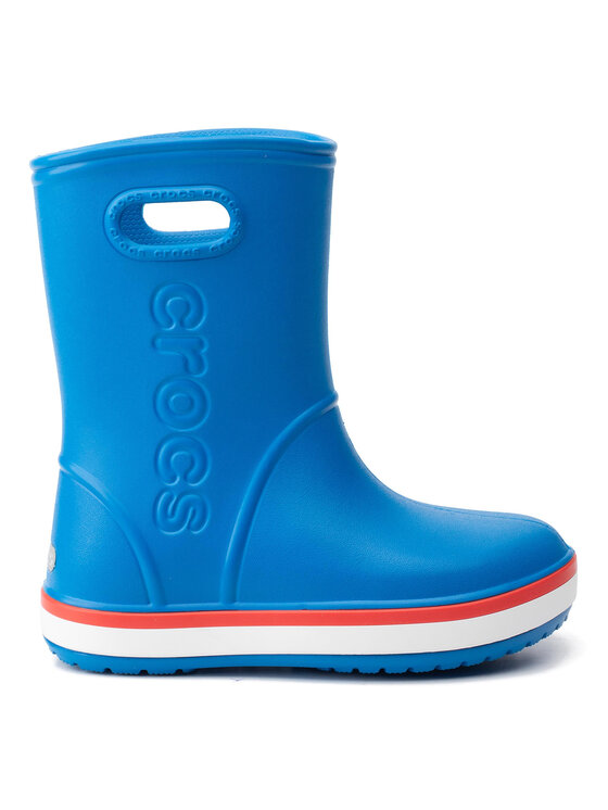 Crocs Guminiai batai Crocs Crocband Rain Boot K 205827 Mėlyna