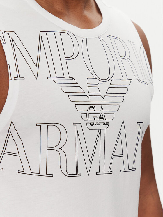 Emporio Armani Underwear Emporio Armani Underwear Majica brez rokavov EM000572 AF12326 U0002 Bela Regular Fit