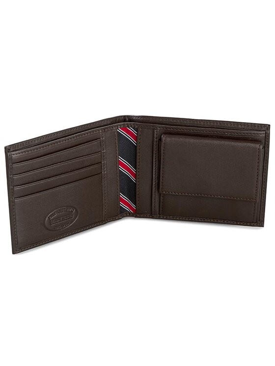 Tommy Hilfiger Peňaženka Tommy Hilfiger Eton Cc And Coin Pocket AM0AM00651/83361 Hnedá
