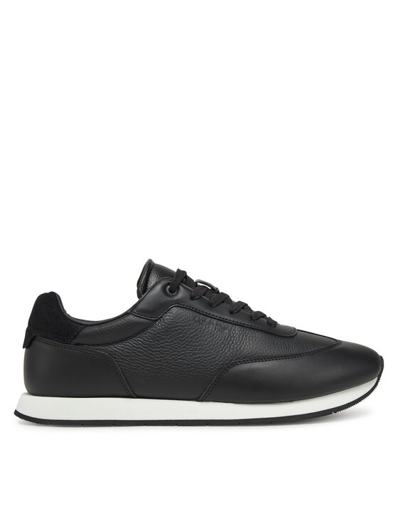 Calvin Klein Sneakers Calvin Klein Low Top Lace Up Tmbl Lth HM0HM01804 Nero