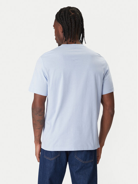 Calvin Klein Jeans Calvin Klein Jeans Póló NYC Graphic LV14RE831G Világoskék Regular Fit