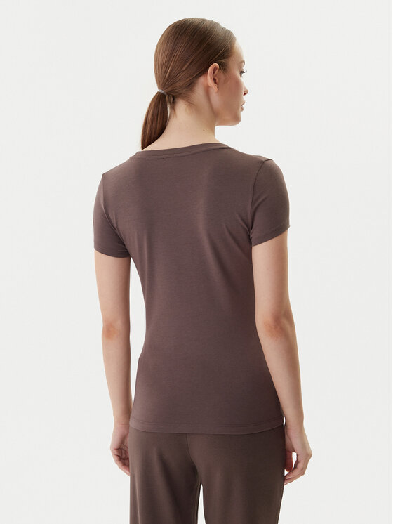 EA7 Emporio Armani EA7 Emporio Armani Camiseta 8NTT65 TJDQZ U6063 Marrón Slim Fit