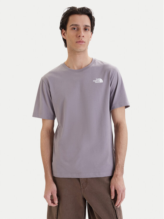 The North Face The North Face Camiseta NSE Box NF0A8GV2 Violeta Regular Fit
